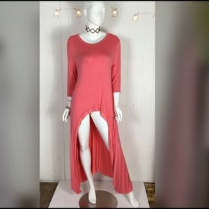 Boutique Long hi lo tunic top